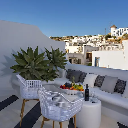 Apartman Alexandros Suites, Mykonos Town, With Shared Rooftop Terrace *