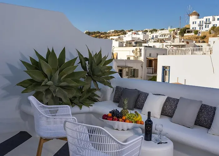 Apartmán Alexandros Suites, Mykonos Town, With Shared Rooftop Terrace *