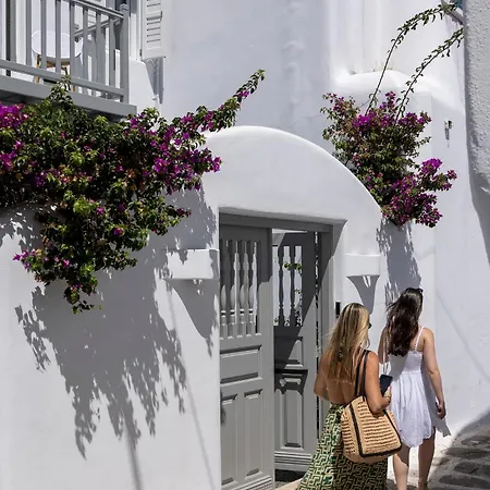 Alexandros Suites, Mykonos Town, With Shared Rooftop Terrace Lägenhet